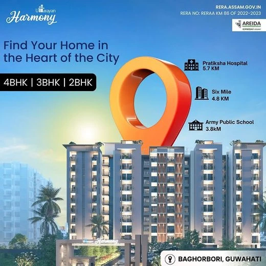 Location + amenities focus
